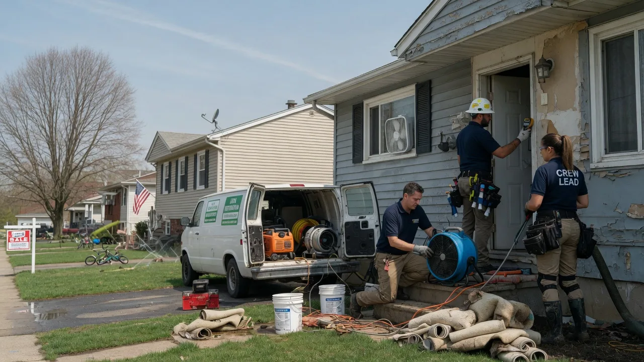 Flood Cleanup in New Madison, OH near me